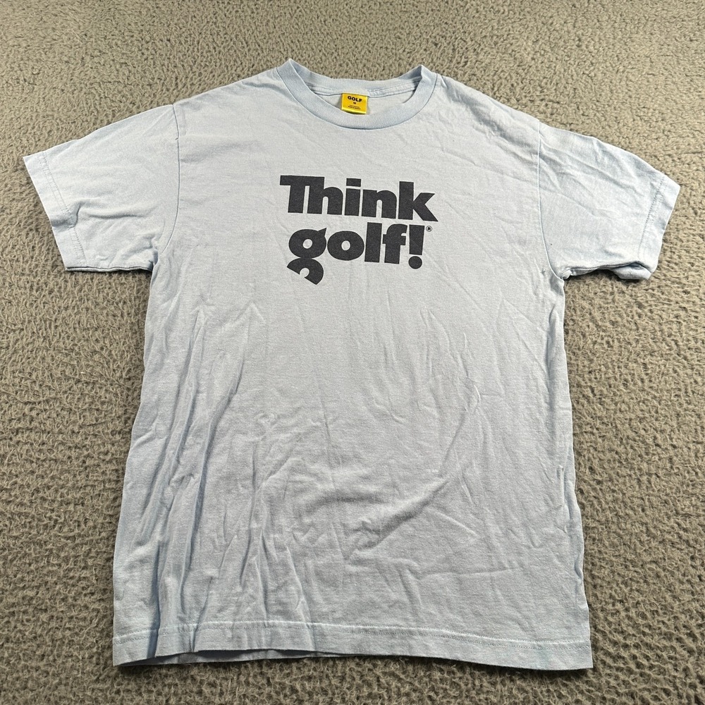 Golf Wang Shirt Mens Medium Blue Think Golf Tyler The Creator Tee